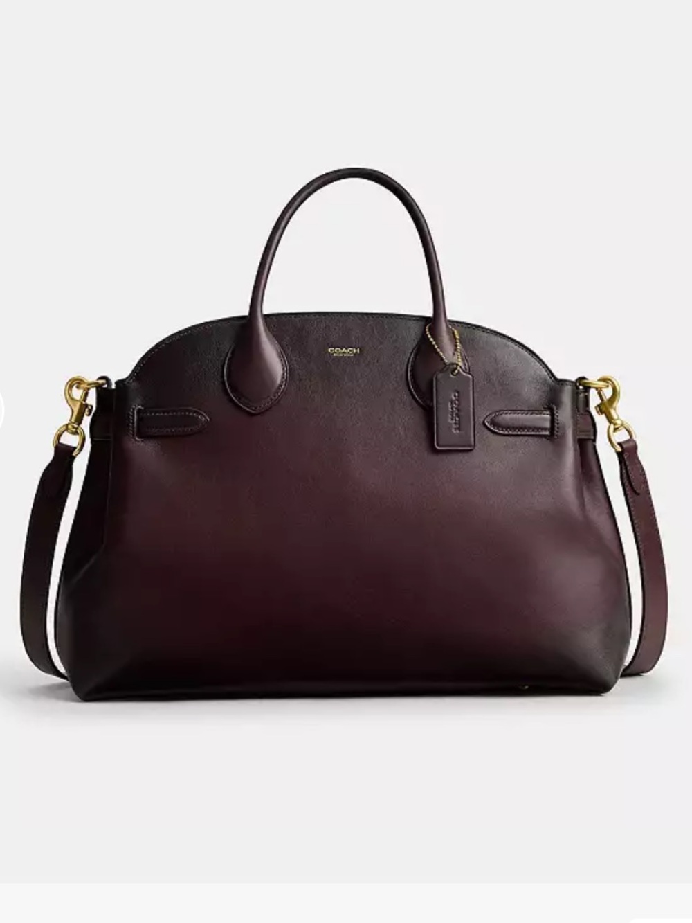 Coach Soft Empire Carryall Bag 40 in Merlot